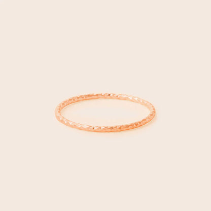 925 Silver Eternity Ring Rose gold