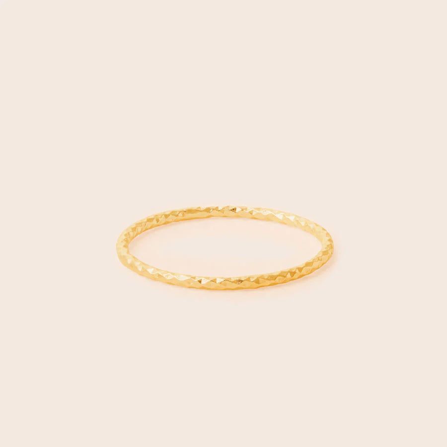 925 Silver Eternity Ring Gold